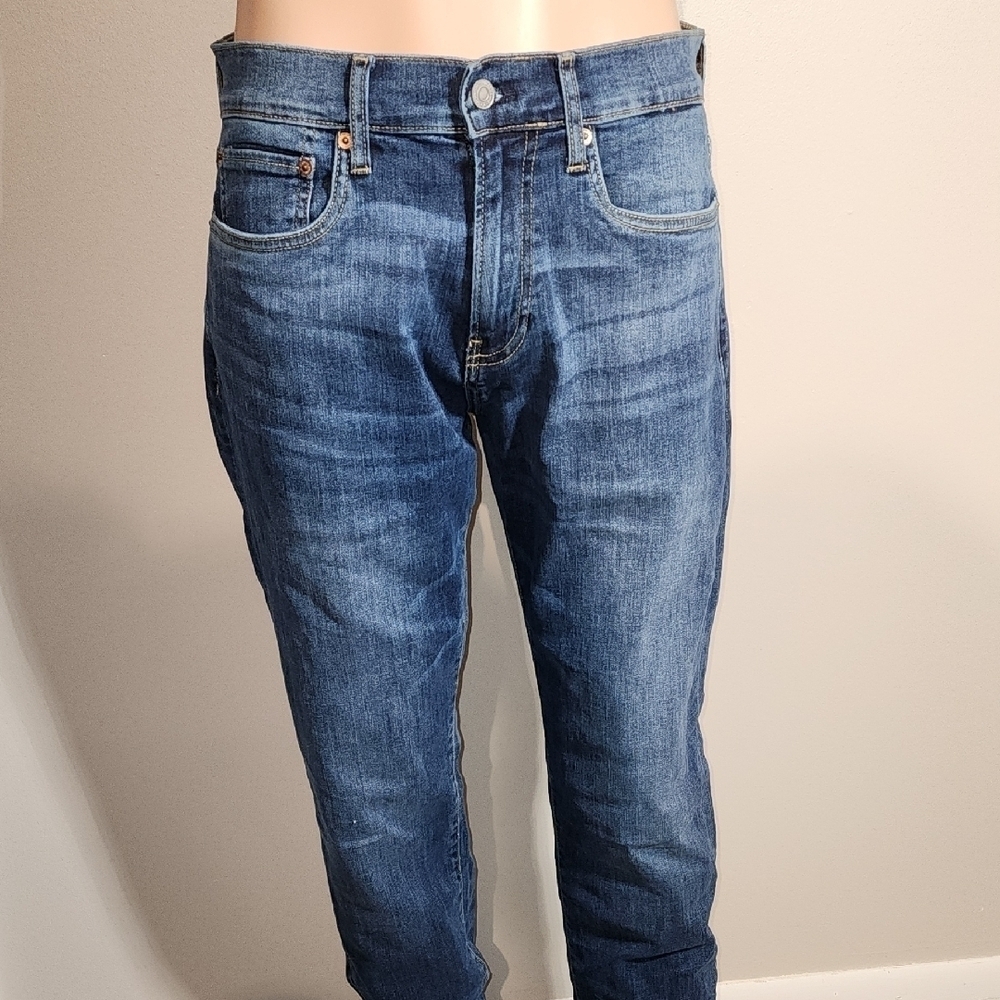 Lucky Brand Men's Indigo Straight Jeans - Picture 2 of 10